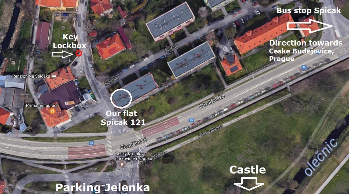 The Best Castle View-Bus Station, Parking, Center Český Krumlov Extérieur photo